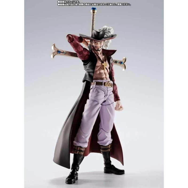 DRACULE MIHAWK HAWKEYE ONE PIECE FIGURINE S H FIGUARTS 17 CM