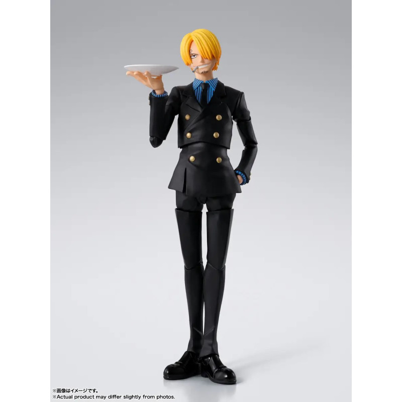 SANJI ROMANCE DAWN ONE PIECE FIGURINE S H FIGUARTS VER 15 CM