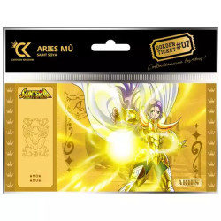 ARIES MU SAINT SEIYA GOLDEN TICKET