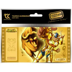 TAURUS ALDEBARAN SAINT SEIYA GOLDEN TICKET