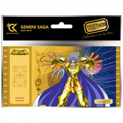 GEMINI SAGA SAINT SEIYA GOLDEN TICKET