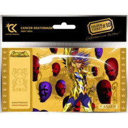CANCER DEATHMASK SAINT SEIYA GOLDEN TICKET
