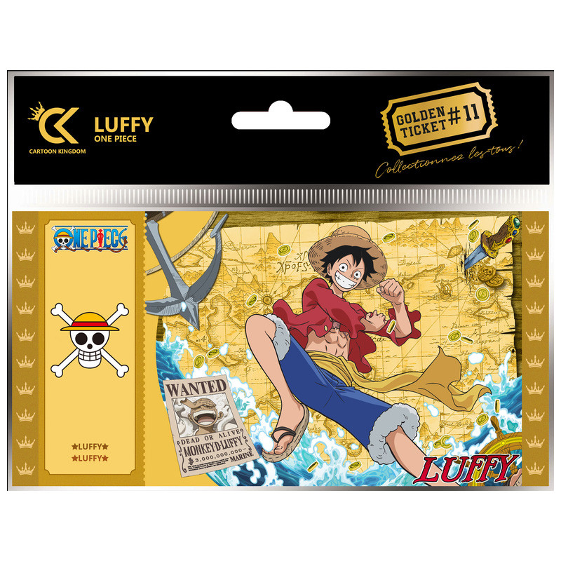 LUFFY ONE PIECE GOLDEN TICKET VOL 2