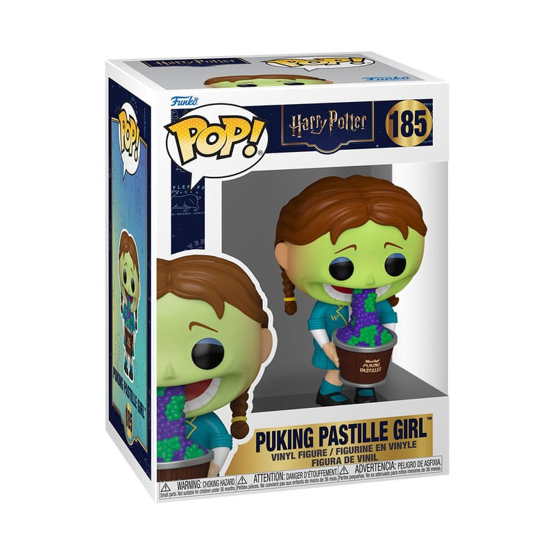 PUKING PASTILLE GIRL HARRY POTTER POP HOLIDAY VINYL FIGURINE 9 CM