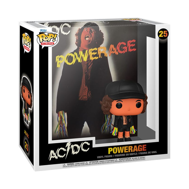POWERAGE AC DC POP ALBUMS VINYL FIGURINE 9 CM