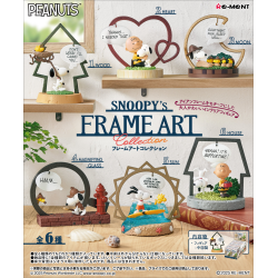 SNOOPY MYSTERY BOX FRAME ART