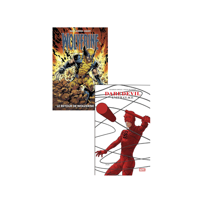 PACK DÉDICACE CHARLES SOULE : DUO AVEC MCNIVEN