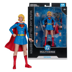 SUPERGIRL COLLECTOR EDITION DC MULTIVERSE FIGURINE 19 CM