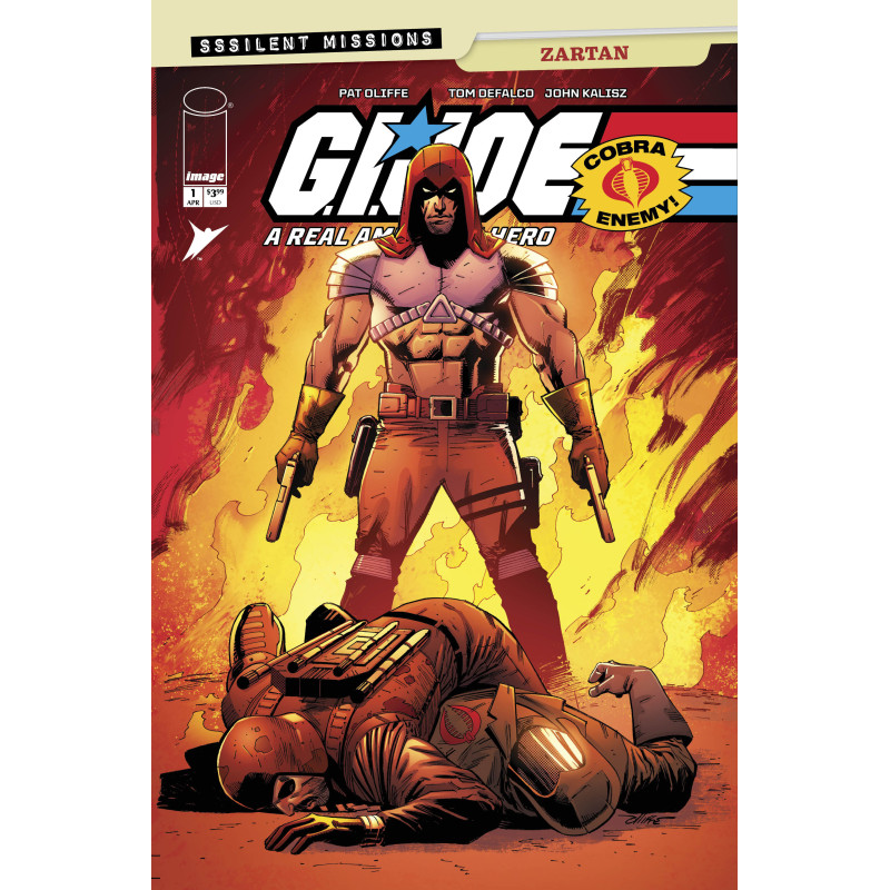 GI JOE A REAL AMERICAN HERO SSSILENT MISSIONS ZARTAN 1 (ONE SHOT) CVR A PAT OLLIFFE