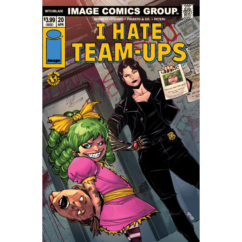 WITCHBLADE 20 CVR D GIUSEPPE CAFARO I HATE FAIRYLAND TEAM UP VAR (MR)