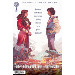 GODZILLAS MONSTERPIECE THEATRE PRESENTS: ROMEO & JULIET & GODZILLA VARIANT C (BEALS MOVIE HOMAGE COV