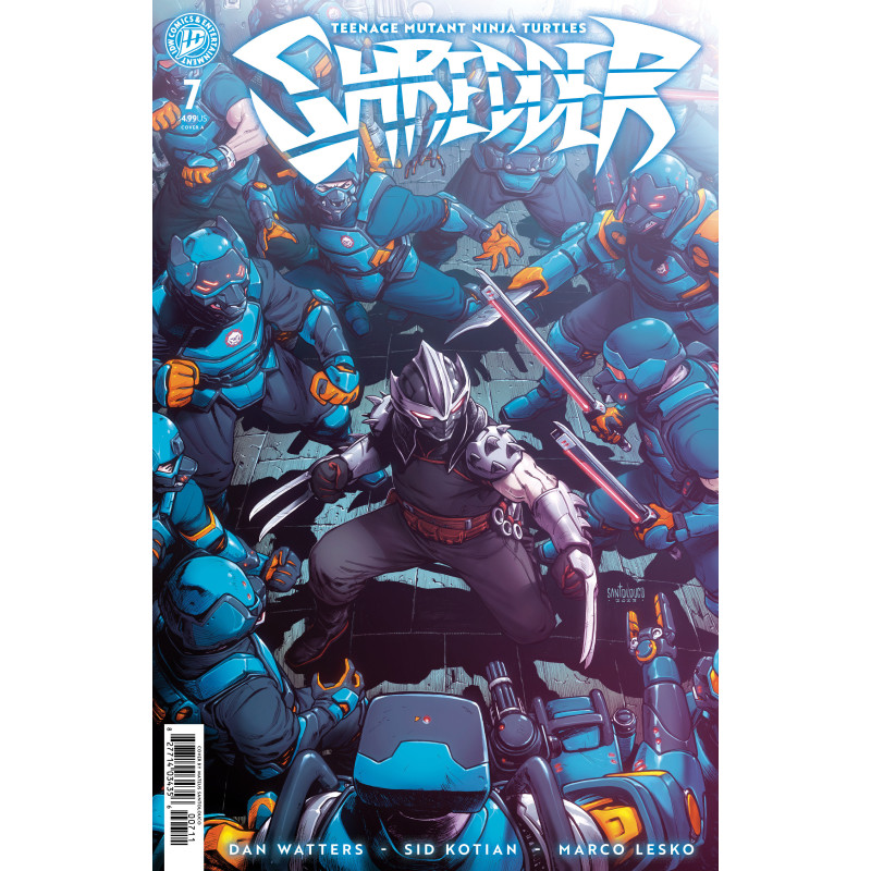 TEENAGE MUTANT NINJA TURTLES: SHREDDER 7 COVER A (SANTOLOUCO)