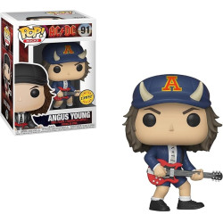 ANGUS YOUNG CHASE VERSION AC/DC POP! ROCKS VINYL FIGURE 9 CM