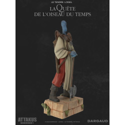 LE RIGE AVEC SA HACHE LA QUETE DE L OISEAU DU TEMPS STATUE 49 CM