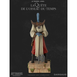 LE RIGE AVEC SA HACHE LA QUETE DE L OISEAU DU TEMPS STATUE 49 CM