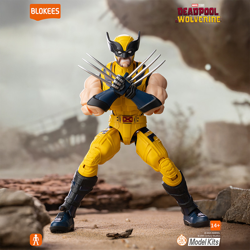 WOLVERINE MARVEL HEROS BLOKEES CHAMPION FIGURINE 16 CM