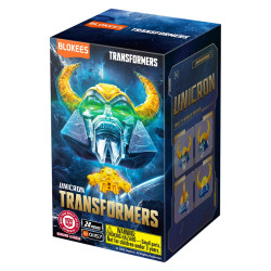 UNICRON-HEAD TRANSPARENT VERSION TRANSFORMERS BLOKEES DEFENDER VERSION 10 CM
