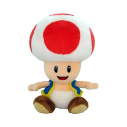 TOAD SUPER MARIO PELUCHE 17 CM