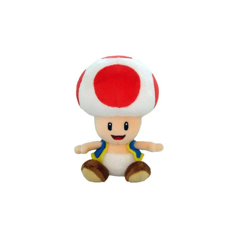 TOAD SUPER MARIO PELUCHE 17 CM