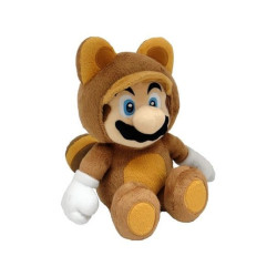 MARIO TANOOKI SUPER MARIO PELUCHE 22 CM