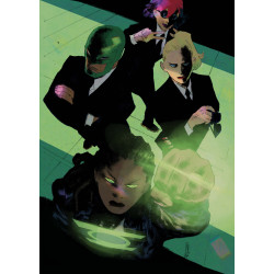 ABSOLUTE GREEN LANTERN 15 CVR D WERTHER DELL EDERA CARD STOCK VAR