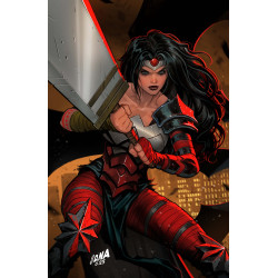 ABSOLUTE WONDER WOMAN 21 CVR B DAVID NAKAYAMA CARD STOCK VAR