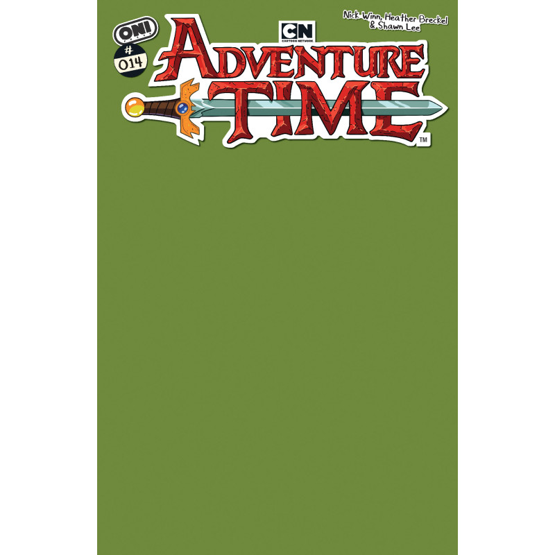ADVENTURE TIME (2025) 14 CVR C BETTY GROF GREEN BLANK SKETCH VAR