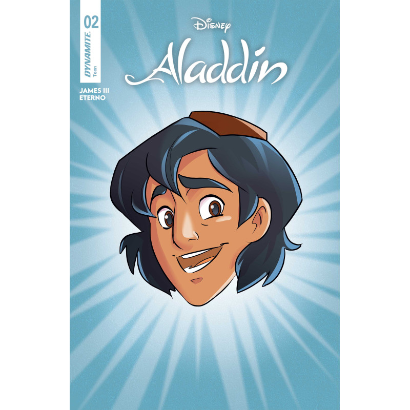 ALADDIN 2 CVR D CARTOON HEAD VAR