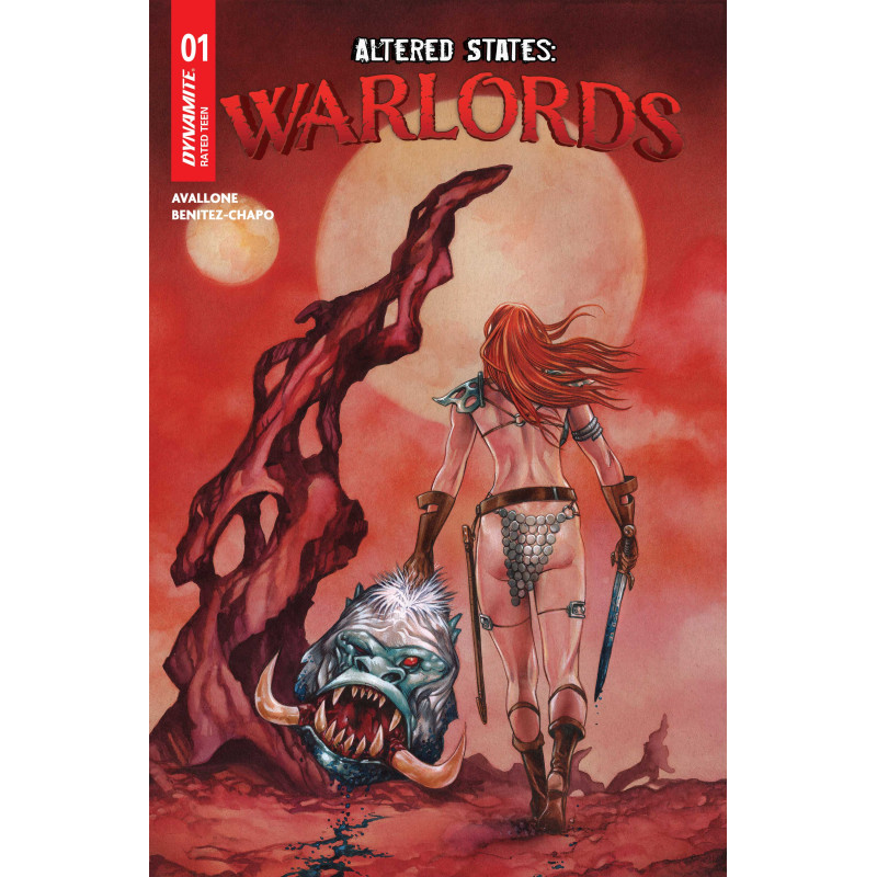 ALTERED STATES WARLORDS 1 CVR B MIKE ROOTH VAR