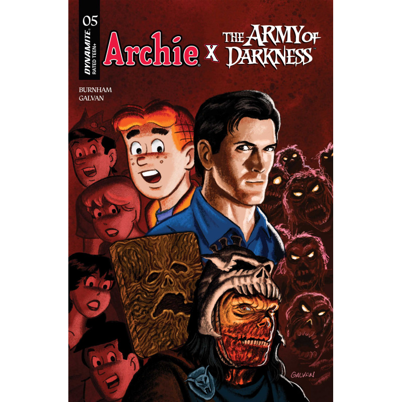 ARCHIE X ARMY OF DARKNESS 5 CVR B BILL GALVAN VAR