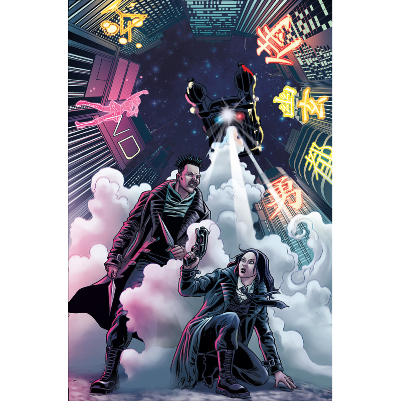 BLADE RUNNER TOKYO NEXUS TO LOSE IS TO WIN 2 (OF 4) CVR D JOSE BEROY VIRGIN CARDSTOCK VAR