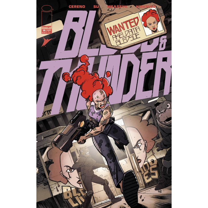 BLOOD & THUNDER 14 CVR B NICK ROCHE & JOSH BURCHAM VAR (MR)