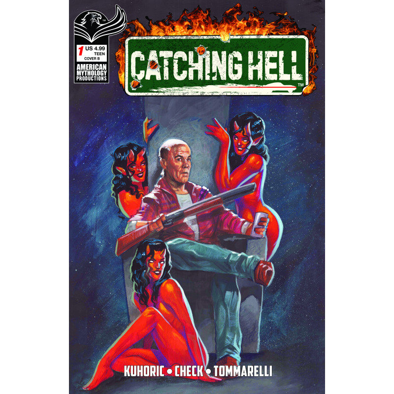 CATCHING HELL FEAT REGGIE BANNISTER 1 CVR B GREG LAROCQUE VAR Previously Solicted Thru Diamond