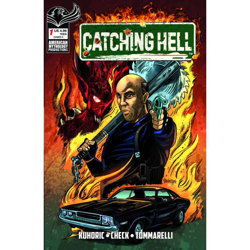 CATCHING HELL FEAT REGGIE BANNISTER 1 CVR C PAUL MAITLAND VAR Previously Solicted Thru Diamond