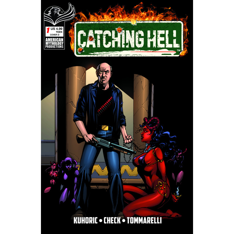CATCHING HELL FEAT REGGIE BANNISTER 1 CVR D BUZ HASSON VAR Previously Solicted Thru Diamond