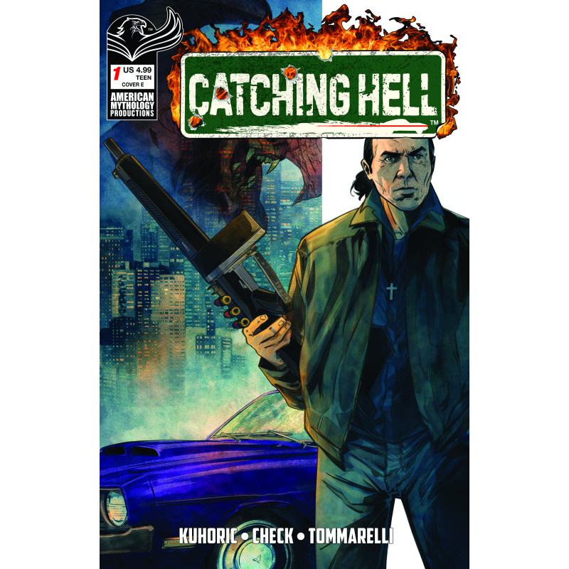 CATCHING HELL FEAT REGGIE BANNISTER 1 CVR E EMANUELE TOMMARELLI VAR Previously Solicted Thru Diamond