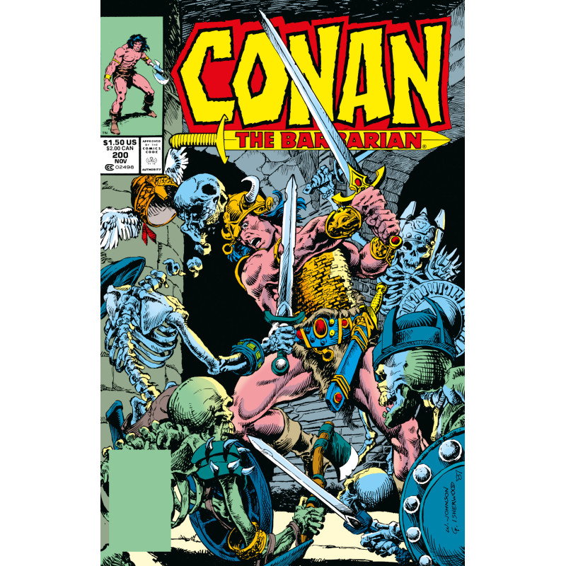 CONAN THE BARBARIAN THE ORIGINAL COMICS OMNIBUS VOL 08 REGULAR EDITION W JOHNSON & GEOFF ISHERWOOD (MR)