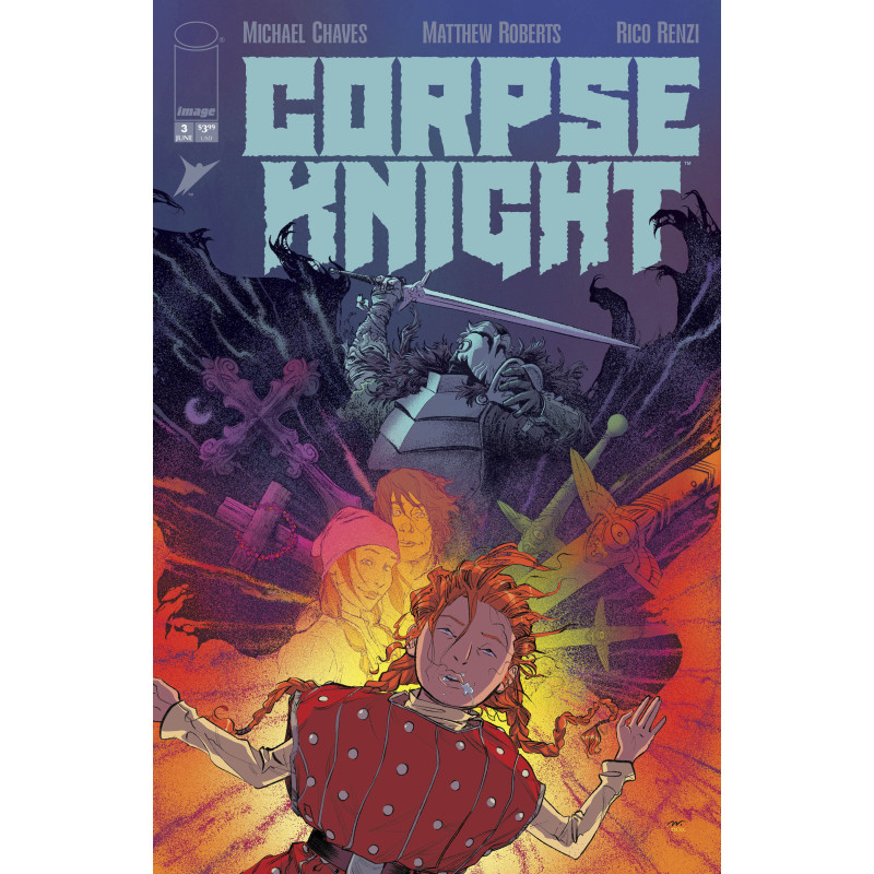 CORPSE KNIGHT 3 (OF 6) CVR A MATTHEW ROBERTS & RICO RENZI