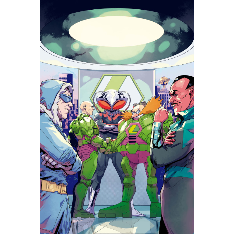 DC X SONIC THE HEDGEHOG THE METAL LEGION 2 (OF 5) CVR A PABLO M COLLAR