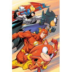 DC X SONIC THE HEDGEHOG THE METAL LEGION 2 (OF 5) CVR C DANIELE DI NICUOLO CARD STOCK VAR