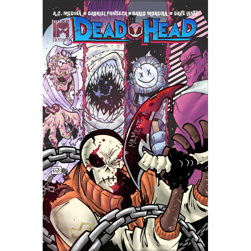 DEAD HEAD 6 CVR B INC 5 COPY RYAN G BROWNE UNLOCK VAR (MR)