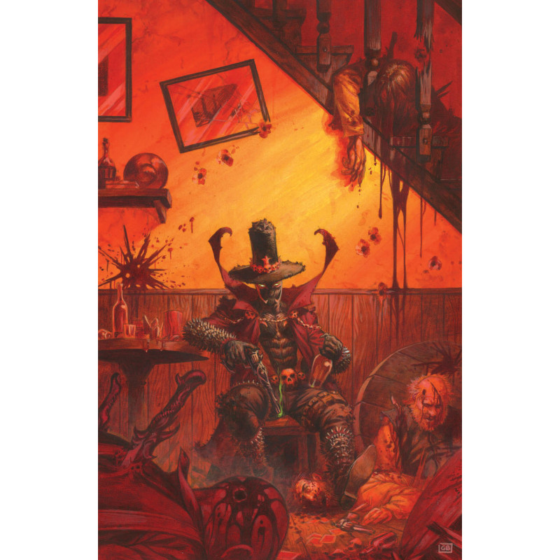 DEADLY TALES OF THE GUNSLINGER SPAWN 20 CVR B GIANENRICO BONACORSI VIRGIN VAR