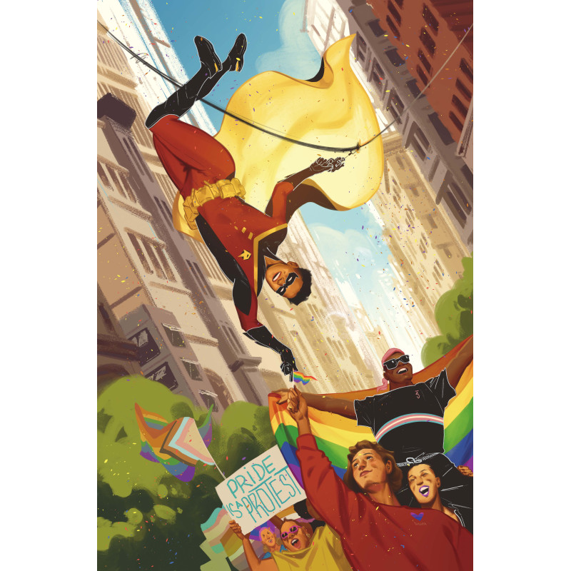 DETECTIVE COMICS 1110 CVR D ANGEL SOLORZANO DC PRIDE CARD STOCK VAR