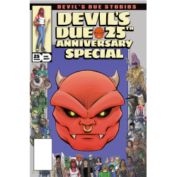 DEVILS DUE 25TH ANNIVERSARY SPECIAL 1 (ONE SHOT) CVR A JOSH BLAYLOCK RETRO HOMAGE