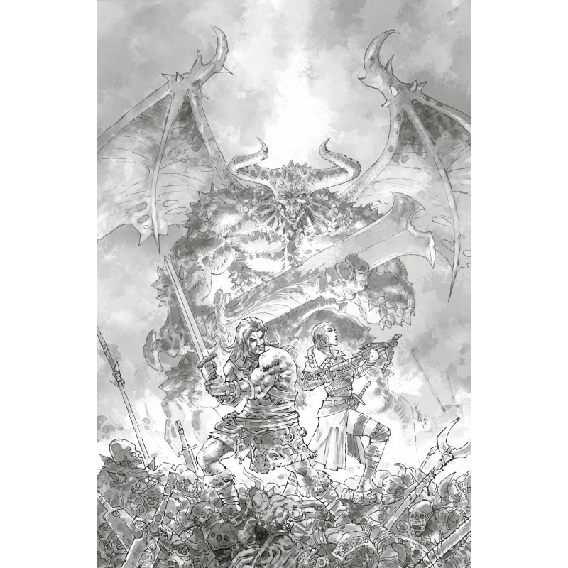DIABLO DAWN OF HATRED 3 (OF 4) CVR E ALAN QUAH INKS CARDSTOCK VAR (MR)