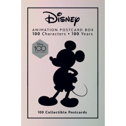 DISNEY ANIMATION POSTCARD BOX 100 COLLECTIBLE POSTCARDS Previously Offered Thru Other Distributors