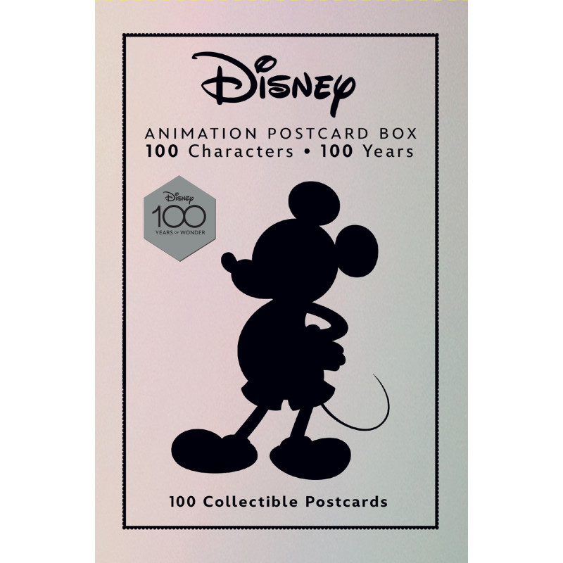 DISNEY ANIMATION POSTCARD BOX 100 COLLECTIBLE POSTCARDS Previously Offered Thru Other Distributors