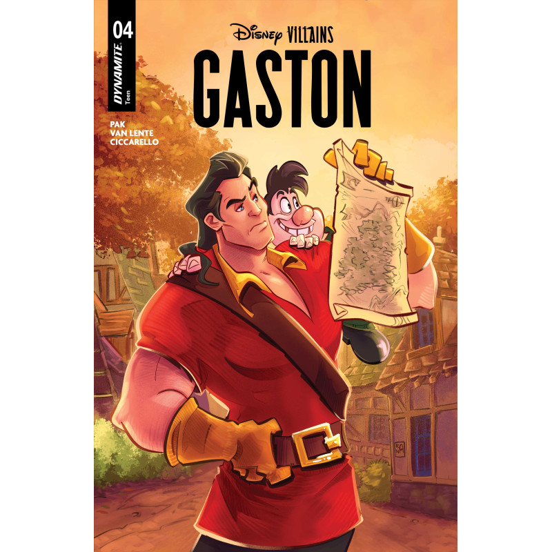 DISNEY VILLAINS GASTON 4 CVR A ALESSANDRO RANALDI