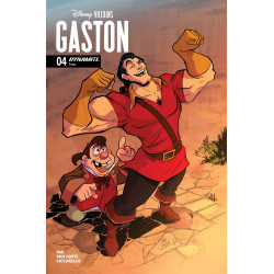 DISNEY VILLAINS GASTON 4 CVR D DAVID COUSENS VAR