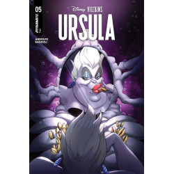 DISNEY VILLAINS URSULA 5 CVR C ROBERT QUINN VAR